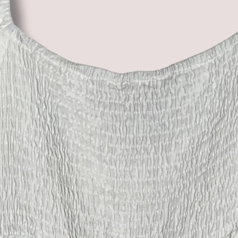 NWT MABLE ARIYA FRONT RIBBON TIED MINI Dress In OFF WHITE SZ L - Picture 8 of 16